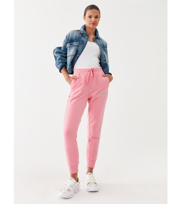 Versace Jeans Couture Παντελόνι φόρμας 73HAAT01 Ροζ Regular Fit