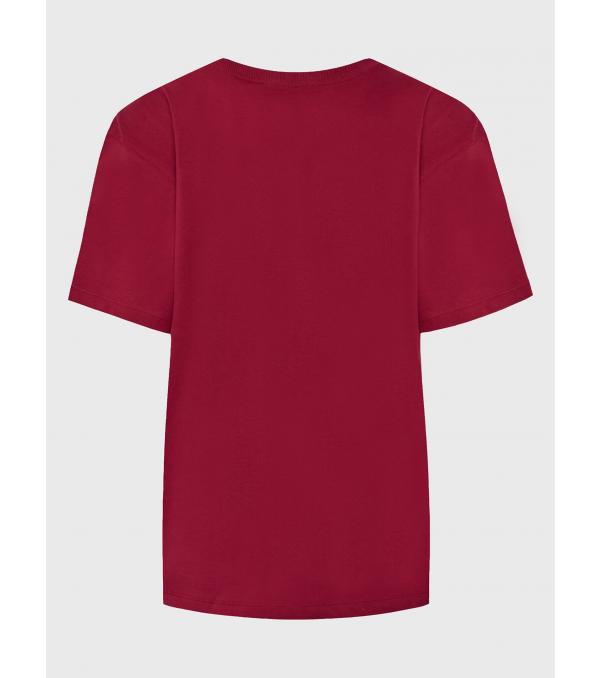 adidas T-Shirt adicolor Essentials HM1830 Μπορντό Loose Fit