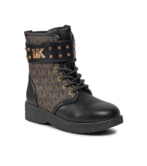 MICHAEL Michael Kors Ορειβατικά παπούτσια Haskell Studs MK100794 Μαύρο
