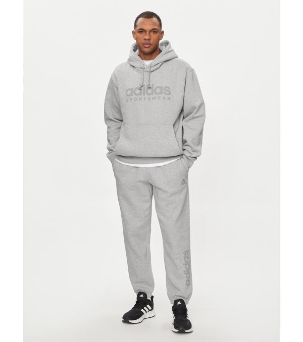 adidas Παντελόνι φόρμας ALL SZN Fleece Graphic IW1198 Γκρι Relaxed Fit