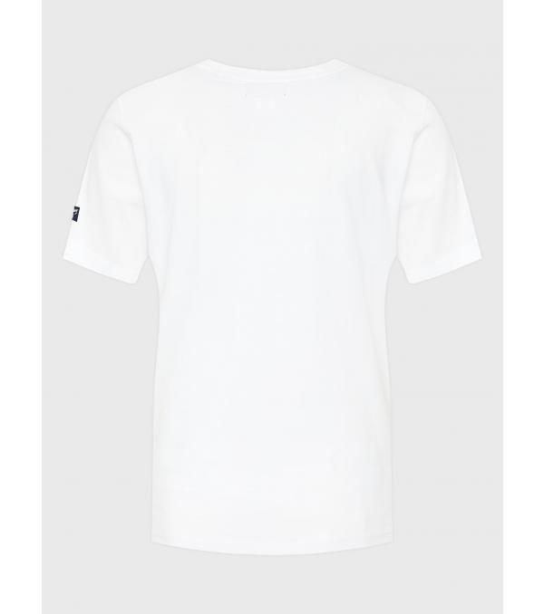 Superdry T-Shirt Vintage Vl Seasonal W1010790A Λευκό Regular Fit