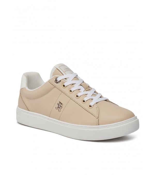 Tommy Hilfiger Αθλητικά Essential Elevated Court Sneaker FW0FW07685 Μπεζ