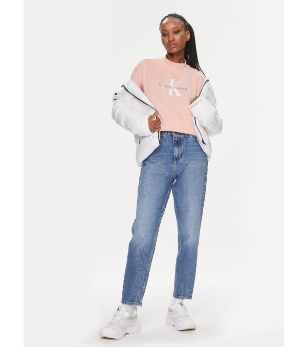 Calvin Klein Jeans T-Shirt J20J222130 Ροζ Regular Fit
