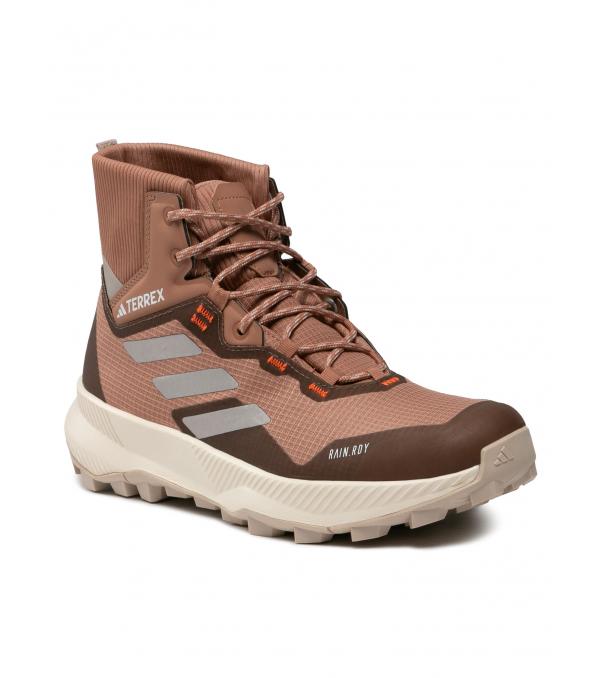 adidas Παπούτσια πεζοπορίας TERREX WMN MID RAIN.RDY Hiking Shoes HQ3557 Καφέ