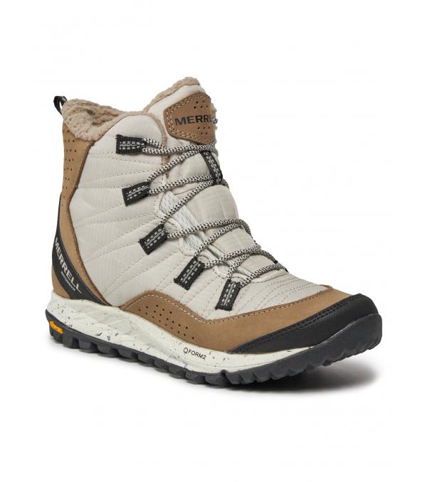Merrell Μπότες Χιονιού Antora Sneaker Boot Wp J067296 Λευκό