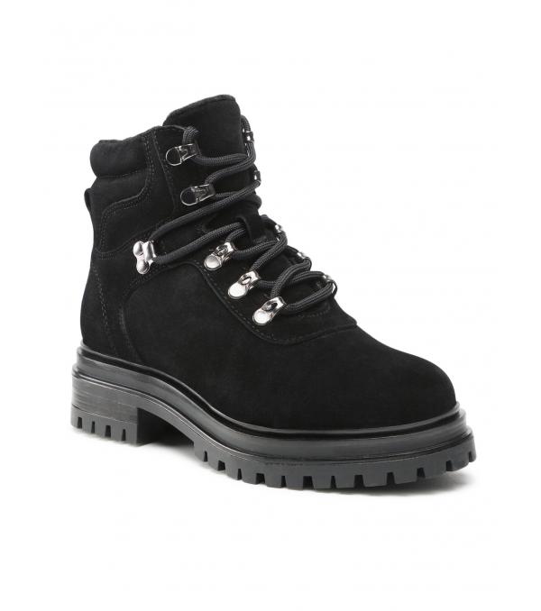 Vero Moda Ορειβατικά παπούτσια Lenny Leather 10255455 Μαύρο