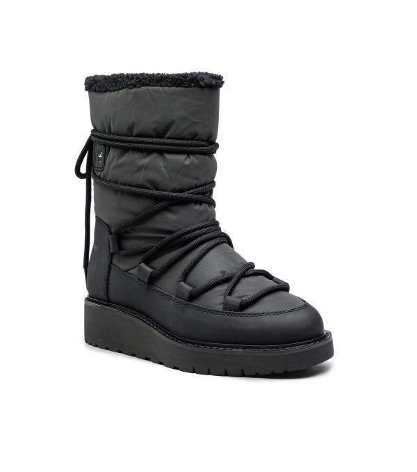 Calvin Klein Jeans Μπότες Χιονιού Plus Snow Boot YW0YW00731 Μαύρο