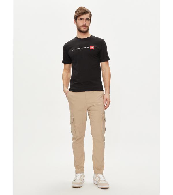 The North Face T-Shirt Never Stop NF0A87NS Μαύρο Regular Fit