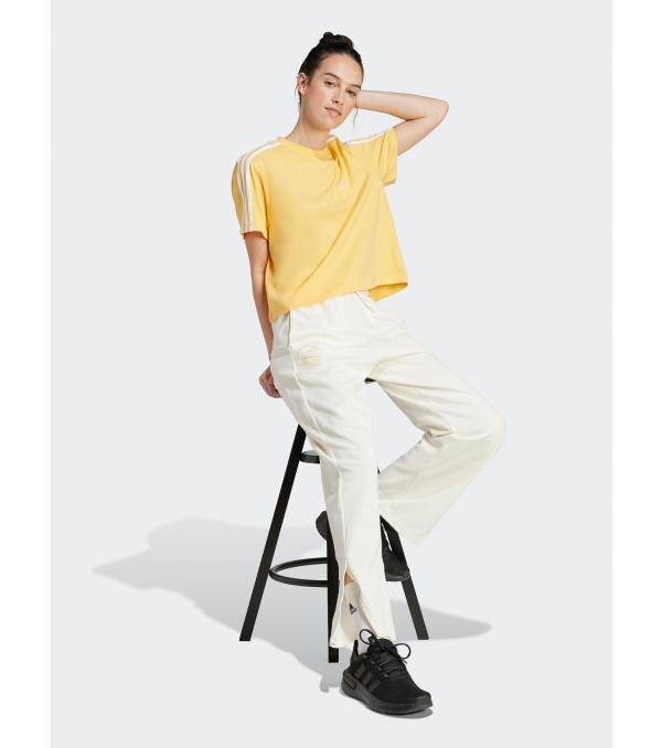 adidas T-Shirt Essentials 3-Stripes IS1575 Κίτρινο Loose Fit