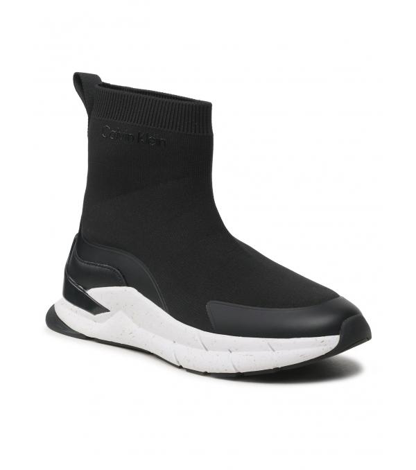 Calvin Klein Αθλητικά Sock Boot HW0HW01589 Μαύρο