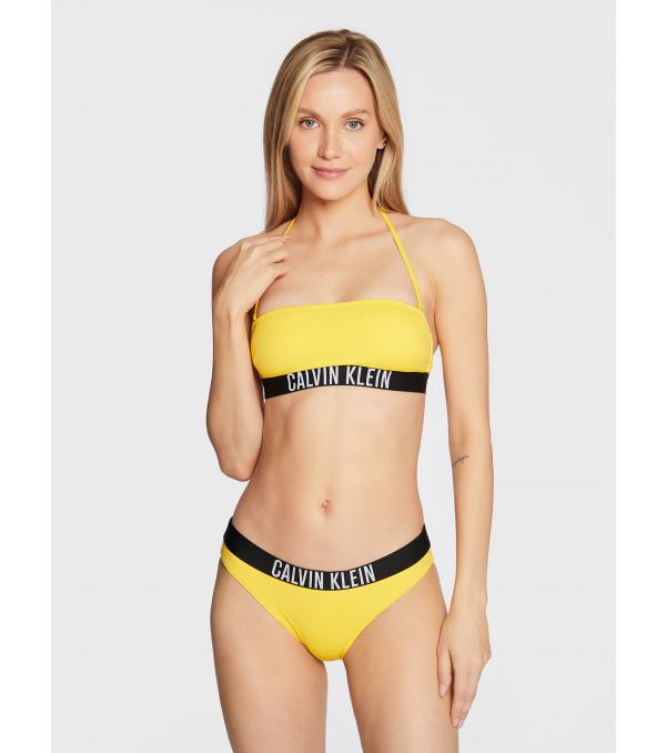 Calvin Klein Swimwear Μπικίνι πάνω μέρος Intense Power KW0KW01907 Κίτρινο