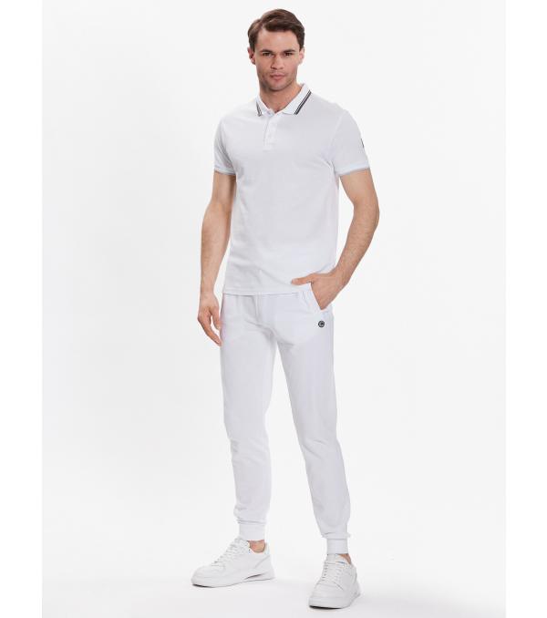Colmar Παντελόνι φόρμας Doubly 6117 5XO Λευκό Regular Fit