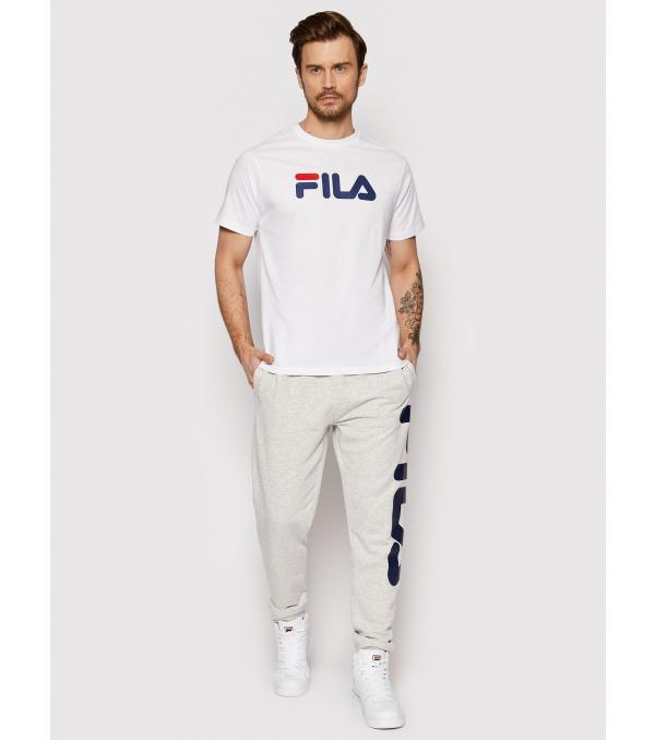 Fila T-Shirt Unisex Bellano FAU0067 Λευκό Regular Fit