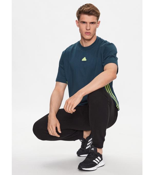 adidas T-Shirt IN1614 Τυρκουάζ Loose Fit