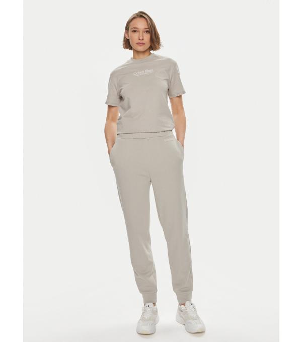Calvin Klein T-Shirt Coordinates K20K207005 Μπεζ Regular Fit