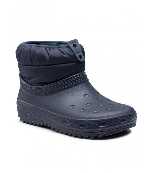 Crocs Μποτάκια Classic Neo Puff Shorty Boot W 207311 Σκούρο μπλε