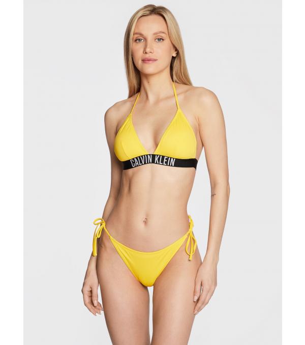 Calvin Klein Swimwear Μπικίνι πάνω μέρος Intense Power KW0KW01850 Κίτρινο