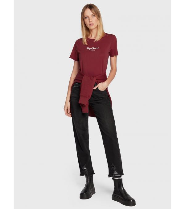Pepe Jeans T-Shirt Camila PL505292 Κόκκινο Regular Fit