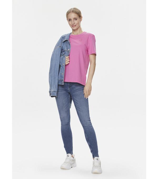Calvin Klein Jeans T-Shirt J20J223226 Ροζ Regular Fit