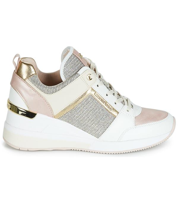 Ψηλά Sneakers MICHAEL Michael Kors GEORGIE Άσπρο Διαθέσιμο για γυναίκες. 36,37,38,39,40,41,42 1/2. 