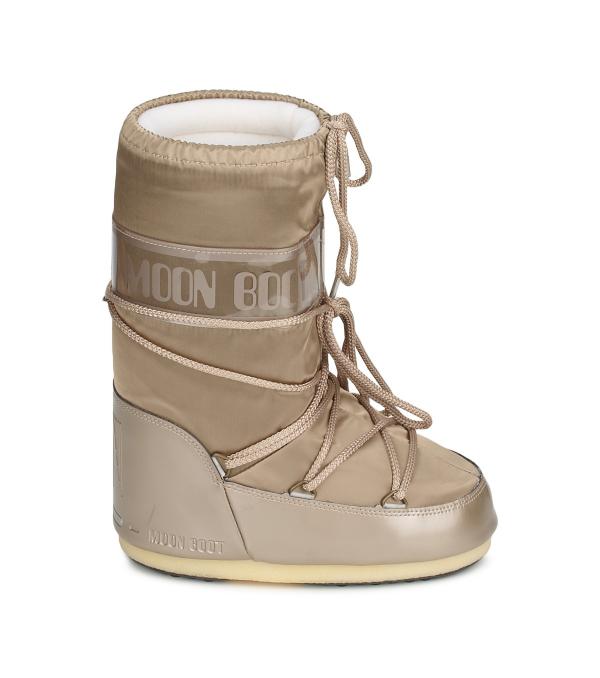 Μπότες για σκι Moon Boot MOON BOOT GLANCE Gold Διαθέσιμο για γυναίκες. 35 / 38. Σταυρωτό δέσιμο για προσαρμογή σε 4 μεγέθη Αδιάβροχη επένδυση Θερμομονωτική επένδυση Ελαφρύ