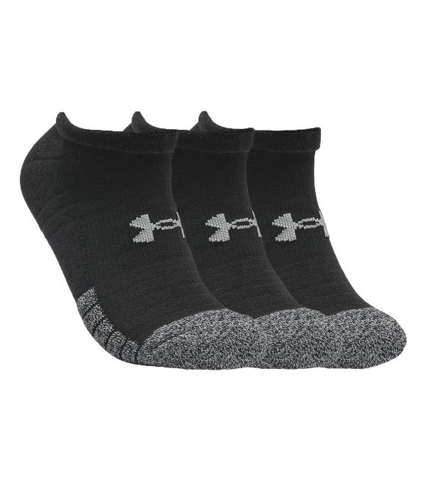 Αθλητικές κάλτσες Under Armour HeatGear No Show Socks 3-Pack Black Διαθέσιμο για γυναίκες. 36 / 41. 