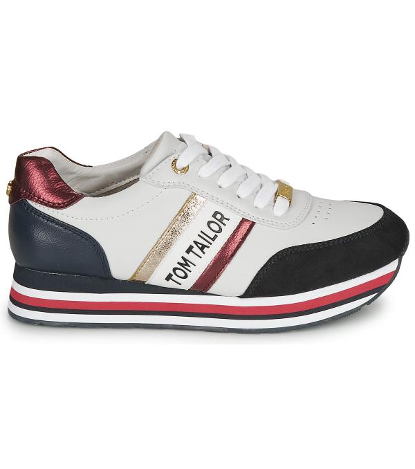 Xαμηλά Sneakers Tom Tailor 8095504 Άσπρο Διαθέσιμο για γυναίκες. 40. 
