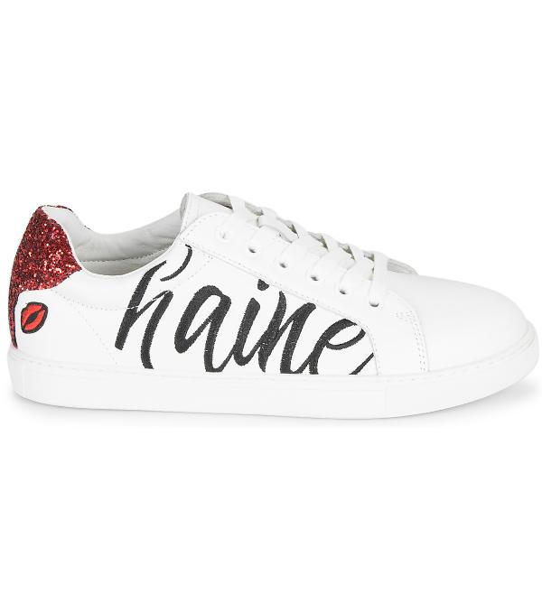 Xαμηλά Sneakers Bons baisers de Paname SIMONE AMOUR/HAINE Άσπρο Διαθέσιμο για γυναίκες. 36. 