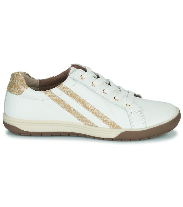 Xαμηλά Sneakers Damart 69985 Άσπρο Διαθέσιμο για γυναίκες. 37,38. Γυναικεία αθλητικά παπούτσια με σφηνοειδές τακούνι 2,5 cm