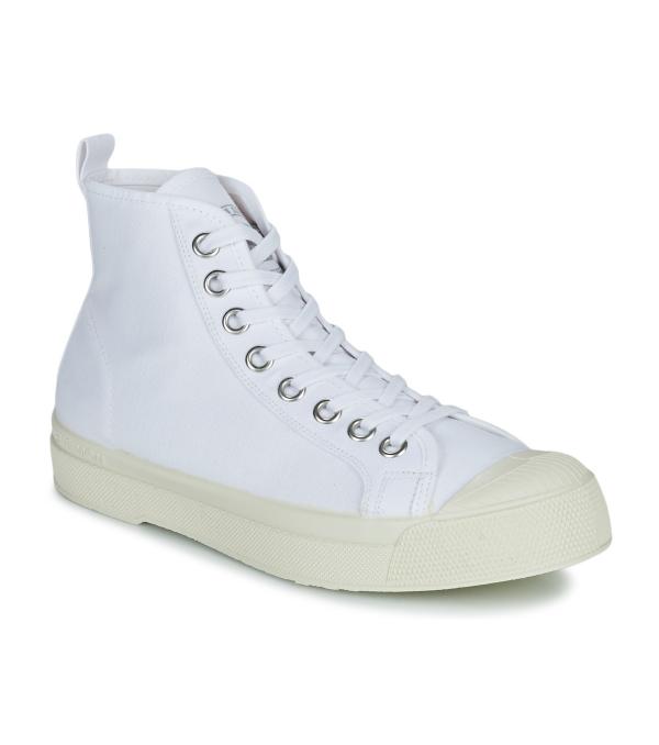Ψηλά Sneakers Bensimon STELLA B79 FEMME Άσπρο Διαθέσιμο για γυναίκες. 36,37,38,39,40,41. Υλικό Βαμβάκι 