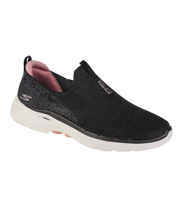 Xαμηλά Sneakers Skechers Go Walk 6 Black Διαθέσιμο για γυναίκες. 41. 
