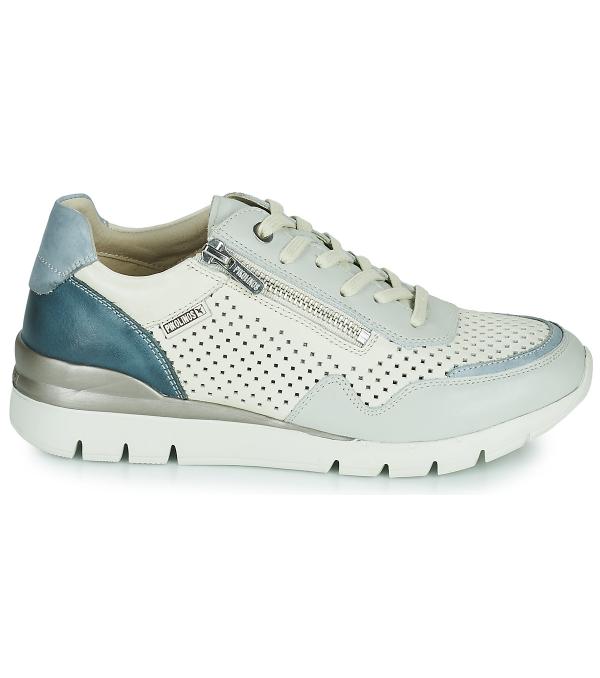 Xαμηλά Sneakers Pikolinos CANTABRIA W4R Άσπρο Διαθέσιμο για γυναίκες. 41. Φαρδιά εφαρμογή