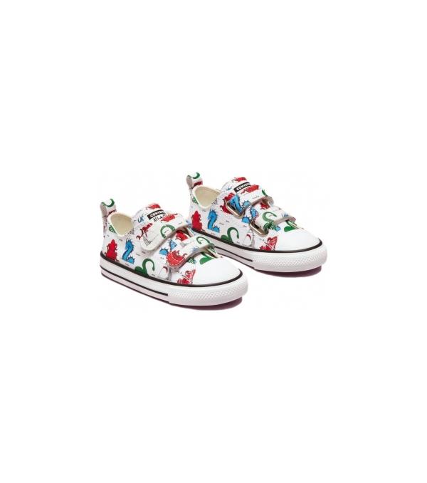 Sneakers Converse Baby Chuck Taylor All Star 2V OX A01621C Multicolour Διαθέσιμο για αγόρια. 20,21. 