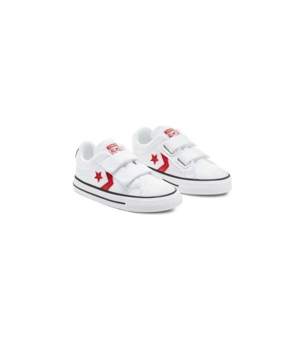 Sneakers Converse Baby Star Player 2V Ox 770228C Άσπρο Διαθέσιμο για κορίτσια. 20,21. 