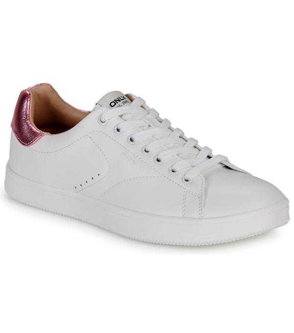 Xαμηλά Sneakers Only ONLSHILO-44 PU CLASSIC SNEAKER Άσπρο Διαθέσιμο για γυναίκες. 36,37,38,39,40. 