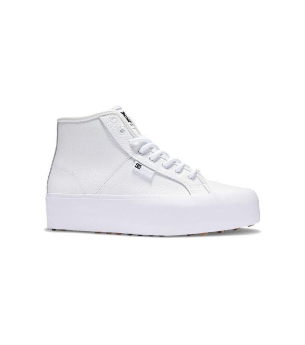 Sneakers DC Shoes Manual hi wnt ADJS300286 WHITE/WHITE (WW0) Άσπρο Διαθέσιμο για γυναίκες. 36,37,38,39. 