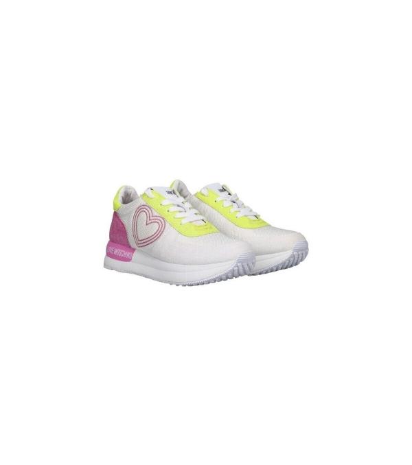 Sneakers Love Moschino JA15084G1G DAILY RUNNING Άσπρο Διαθέσιμο για γυναίκες. 37. 