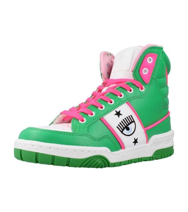 Sneakers Chiara Ferragni CF-1 HIGH Green Διαθέσιμο για γυναίκες. 37,38,39. 