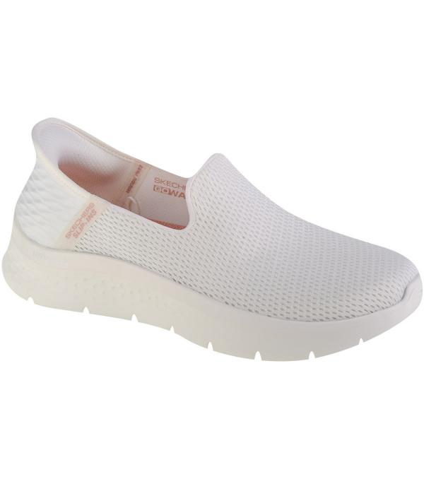 Xαμηλά Sneakers Skechers Slip-Ins: GO WALK Flex - Relish Άσπρο Διαθέσιμο για γυναίκες. 36,37,38,39,40,41,42,37 1/2,38 1/2,39 1/2. 