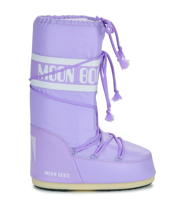 Μπότες για σκι Moon Boot MB ICON NYLON Violet Διαθέσιμο για γυναίκες. 39 / 41,35 / 38. 
