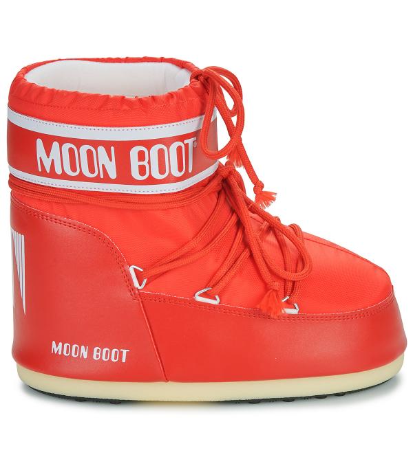 Μπότες για σκι Moon Boot MB ICON LOW NYLON Red Διαθέσιμο για γυναίκες. 36 / 38,39 / 41. 