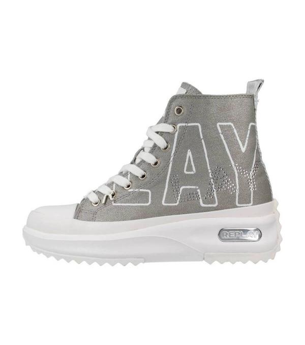 Sneakers Replay AQUA PRINT 2 Grey Διαθέσιμο για γυναίκες. 37. 