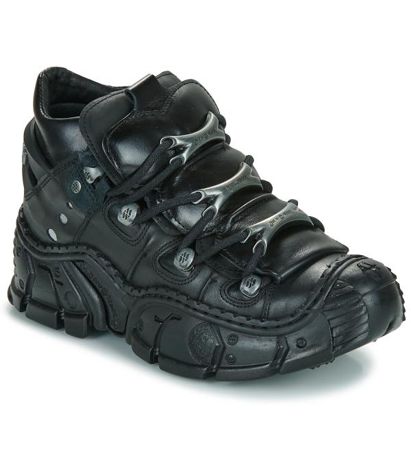 Xαμηλά Sneakers New Rock IMPACT Black Διαθέσιμο για άνδρες. 36,37,38,39,42,43,44. 