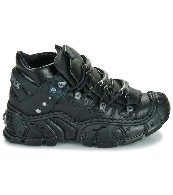 Xαμηλά Sneakers New Rock IMPACT Black Διαθέσιμο για άνδρες. 36,37,38,39,42,43,44. 