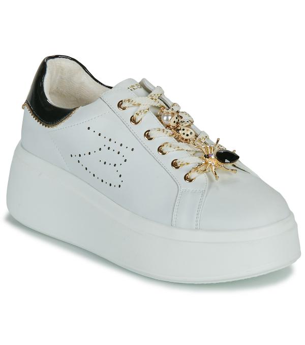 Xαμηλά Sneakers Tosca Blu VANITY Άσπρο Διαθέσιμο για γυναίκες. 36,40. Επένδυση μερικώς βαμβακερή