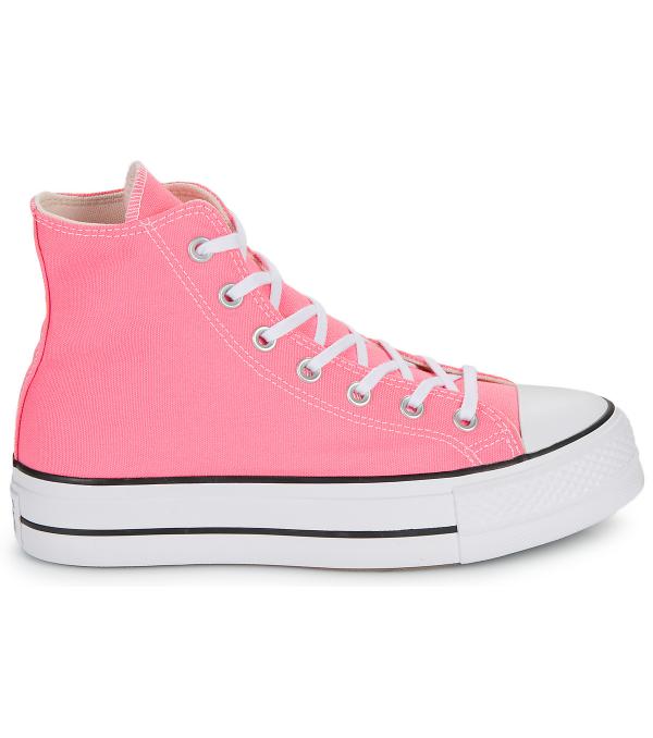 Ψηλά Sneakers Converse CHUCK TAYLOR ALL STAR LIFT PLATFORM Ροζ Διαθέσιμο για γυναίκες. 36,37,38,39,40,41,35,37 1/2,36 1/2,39 1/2. 
