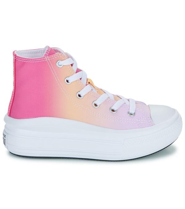 Ψηλά Sneakers Converse CHUCK TAYLOR ALL STAR MOVE PLATFORM BRIGHT OMBRE Multicolour Διαθέσιμο για κορίτσια. 27,28,29,30,31,34,35. 