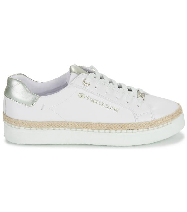 Xαμηλά Sneakers Tom Tailor 5390320023 Άσπρο Διαθέσιμο για γυναίκες. 36,38,39,40,41. 