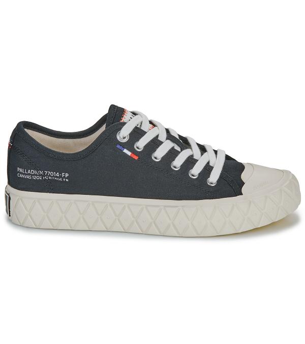 Xαμηλά Sneakers Palladium PALLA ACE CVS Black Διαθέσιμο για γυναίκες. 36,37,38,39,40,41,42,43,44. Εξωτερική επιφάνεια από βαμβακερό ύφασμα