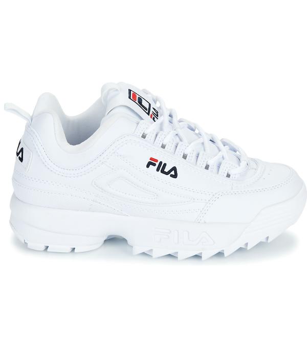 Xαμηλά Sneakers Fila DISRUPTOR Άσπρο Διαθέσιμο για γυναίκες. 36,37. 